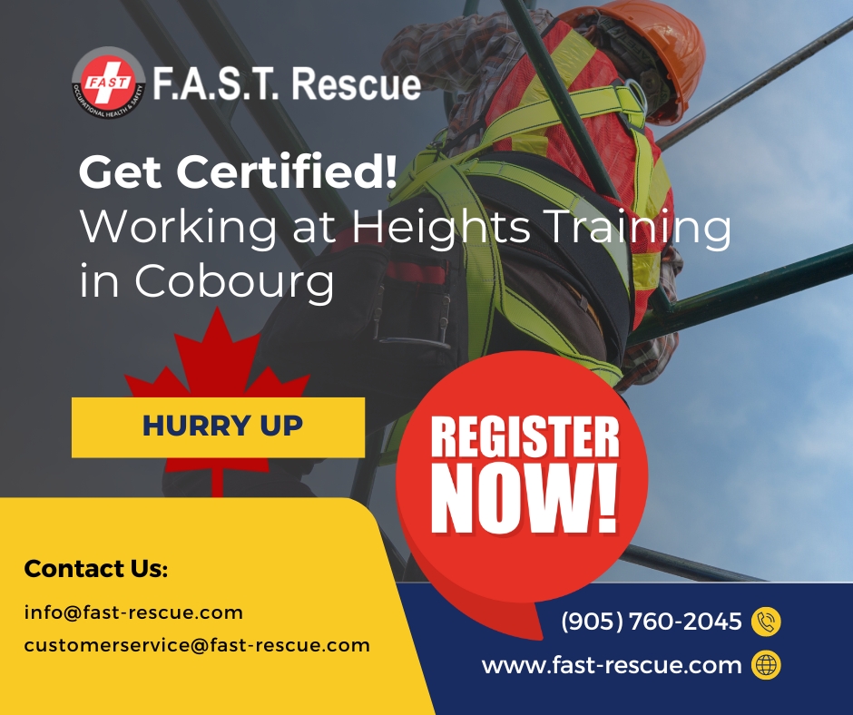 Working At Heights Training In Cobourg By Fast Rescue